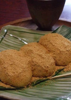 母の味★クック膳で簡単さつまいもキナコ餅-レシピのメイン写真