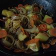 甘味噌肉野菜いため