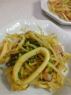 いかともやしのカレー炒め-レシピのメイン写真