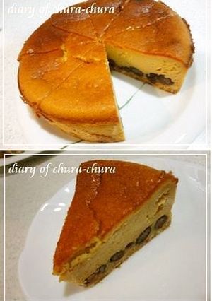和風ベイクドチーズケーキ♪-レシピのメイン写真