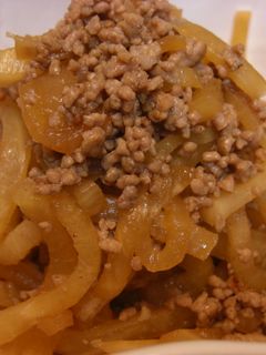 ひき肉と大根の炒め煮-レシピのメイン写真