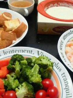チーズフォンデュの具材-レシピのメイン写真