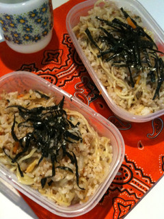 あさりのそば飯弁当-レシピのメイン写真