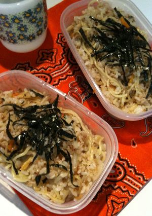 あさりのそば飯弁当-レシピのメイン写真