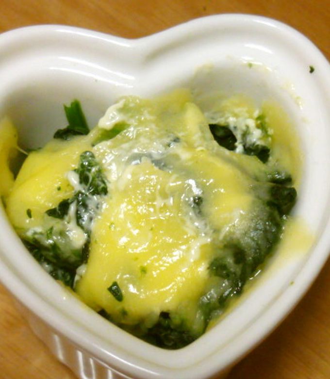 レンジで超美味しい♪ホウレンソウチーズ-レシピのメイン写真