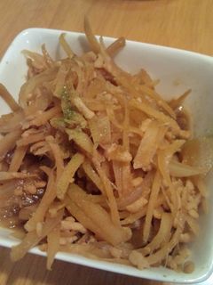 生姜と挽き肉の甘辛煮-レシピのメイン写真