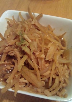 生姜と挽き肉の甘辛煮-レシピのメイン写真
