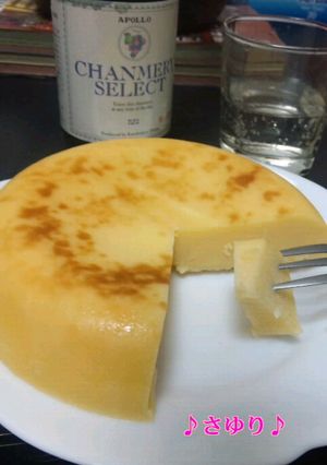 炊飯器で♪しっとり濃厚チーズケーキ☆☆-レシピのメイン写真