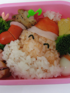 クリスマス サンタさんのお弁当☆-レシピのメイン写真