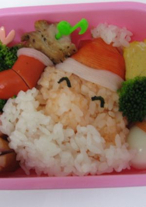 クリスマス　サンタさんのお弁当☆-レシピのメイン写真