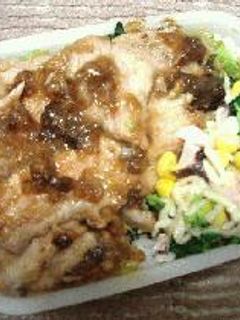 豚肉の生姜焼き丼弁当-レシピのメイン写真