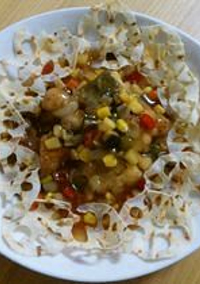 残り野菜で簡単　鶏肉と野菜の甘酢あんかけ-レシピのメイン写真