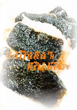 大和芋とのりだけ!の磯辺焼き-レシピのメイン写真