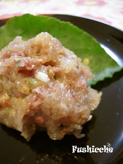 鯵のなめろう-レシピのメイン写真