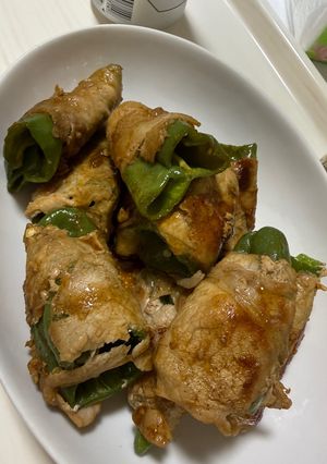 肉巻きピーマン-レシピのメイン写真