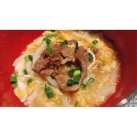 餡掛けうどん あんかけ玉子うどん】 卵とじのあんかけうどんです。 麺つゆで