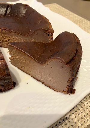 バスクチーズケーキショコラ-レシピのメイン写真