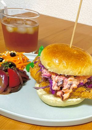 フィッシュフライバーガー-レシピのメイン写真
