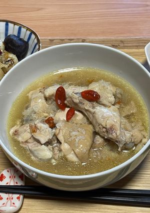 疲れ改善‼️保温調理鍋で簡単サムゲタン♪-レシピのメイン写真