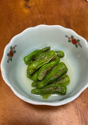 焼くだけ!ししとうのおひたし-レシピのメイン写真