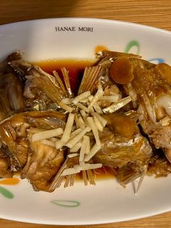 鯛のあら煮-レシピのメイン写真