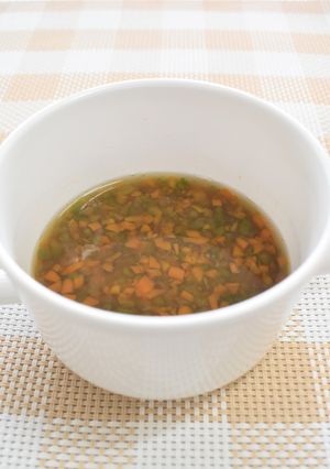 【離乳食中期】野菜スープ-レシピのメイン写真