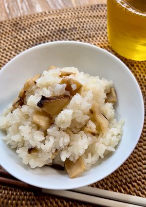 松茸ごはん-レシピのメイン写真