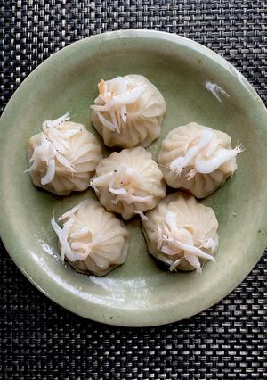 白エビとはんぺんの焼き小籠包-レシピのメイン写真