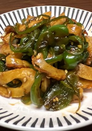 ちくわとピーマンの中華炒め-レシピのメイン写真