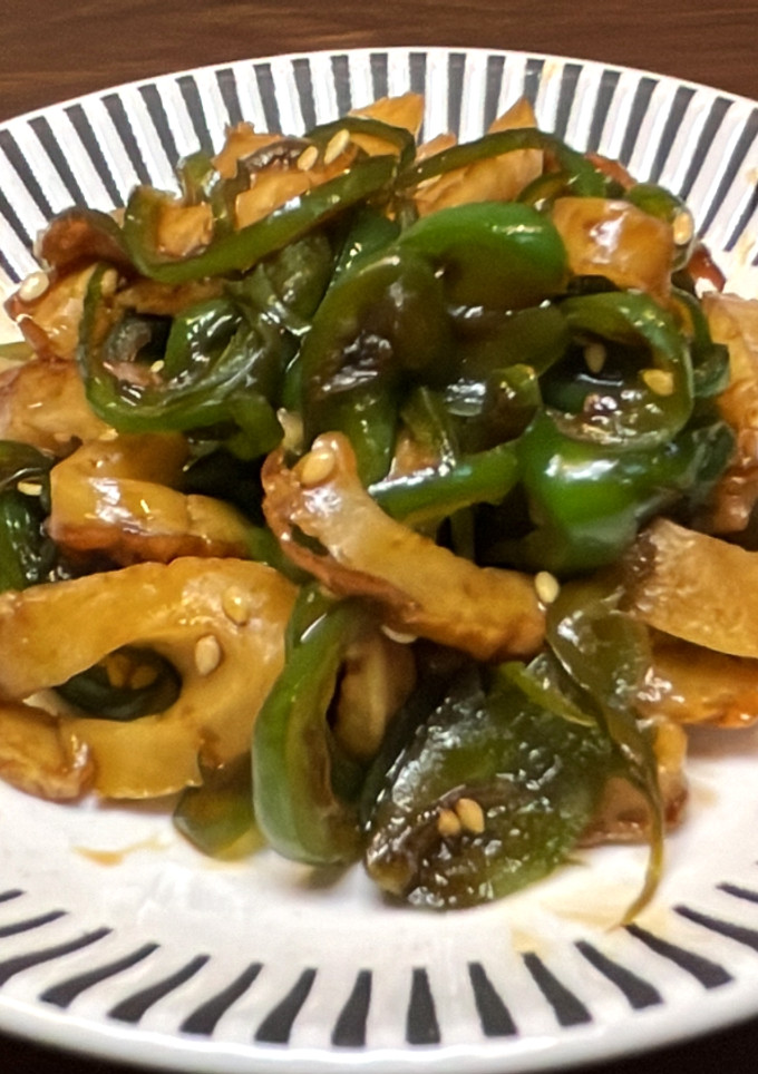 ちくわとピーマンの中華炒め-レシピのメイン写真