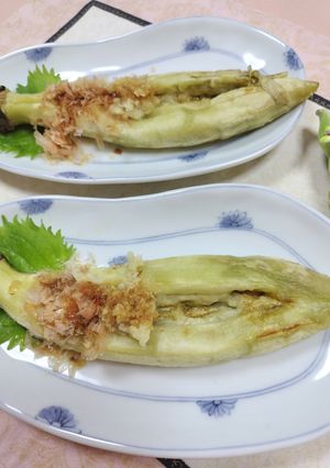 簡単オーブンレンジで作る焼きなす♬-レシピのメイン写真