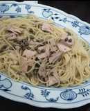 ケッパー・アンチョビ・ツナパスタ