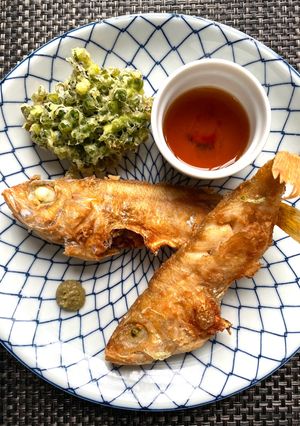 塩糀で柔らか赤ハタの揚げ物-レシピのメイン写真