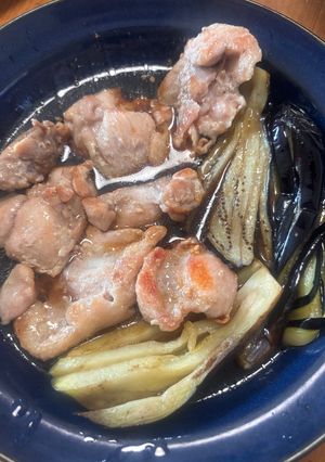 さっぱり甘辛、鶏肉と茄子の煮浸し-レシピのメイン写真