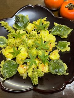 鎌倉発♡紫蘇の花の天ぷら-レシピのメイン写真