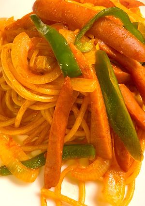 日本の家庭の味　懐かしいナポリタン-レシピのメイン写真