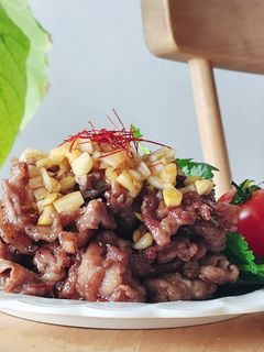 簡単ラム肉の油淋鶏風ねぎダレ☆今夜の夕食-レシピのメイン写真