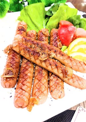 魚肉ソーセージのガリバタステーキ-レシピのメイン写真