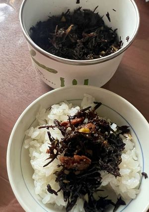 赤紫蘇の活用⭐︎梅しそひじき-レシピのメイン写真