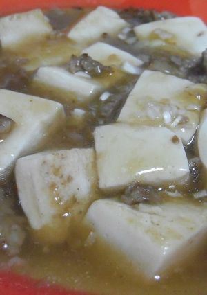 豆腐のあったか肉みそ餡かけ-レシピのメイン写真