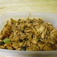 トッピングに♪鶏胸肉の豆鼓醤炒め
