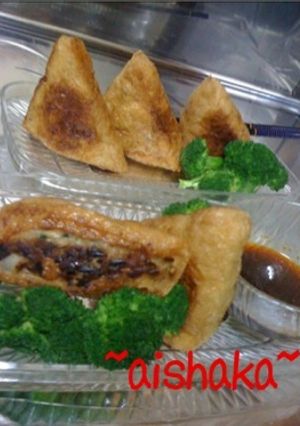 キャベツたっぷり油揚げのひき肉詰め★-レシピのメイン写真