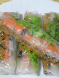 余り野菜で生春巻き-レシピのメイン写真