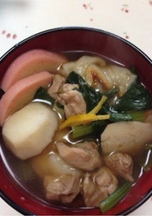 お雑煮/関東風☆うどん出汁、スープにも-レシピのメイン写真