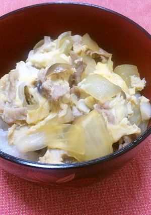 とっても簡単♪きのこ入り親子丼♪-レシピのメイン写真