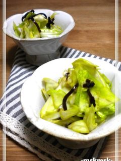 塩昆布でキャベツの箸休め♬-レシピのメイン写真
