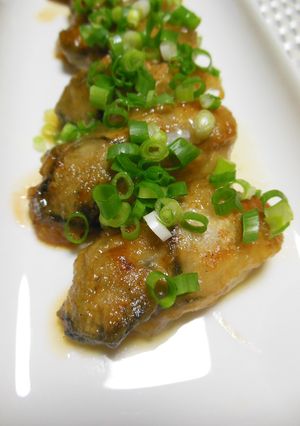 牡蠣のポン酢炒め♡-レシピのメイン写真
