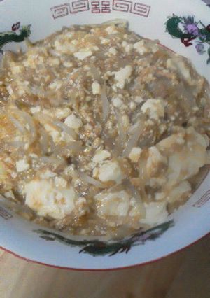 水きり・油きり不要簡単ツナ入りもやし豆腐-レシピのメイン写真
