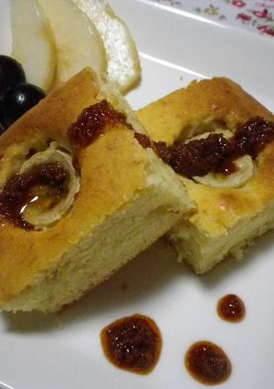 ＊しっとり香るカラメルバナナケーキ＊-レシピのメイン写真