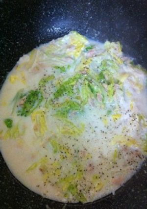 ツナと白菜 DE パスタソース-レシピのメイン写真
